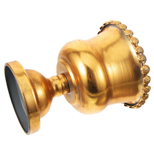 Milisten Classic Urn Planter Flower Stand Vase Pedestal Vase Pedestal Planter Metal Urn Planter Trophy Cup Vase Roman Flower Urn Metal Vase Tall Flowerpot European Style Banquet Iron Sheet