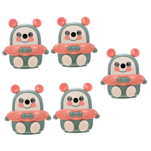 MAGICLULU 5pcs Pencil Sharpener Cartoon Pencil School Plastic Sharpener Pencil Sharpening Tools Cartoon Sharpener Eyeliner Sharpener Handheld Sharpener Student Abs Enter The Pen Animal