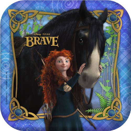 Disney Brave Dessert Plates : package of 8