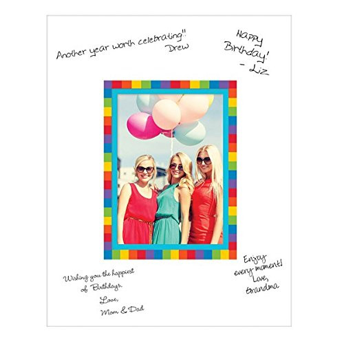 Amscan 380034 Party Favors Authograph Matte, 1 piece, Rainbow