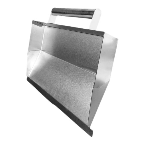 Amosfun Concrete Edger Corner Trowel Corner Shaping Tool Concrete Float Drywall Corner Tool Concrete Curb Trowel Concrete Finishing Tool Bricklaying Tool Stainless Steel Plaster Masonry