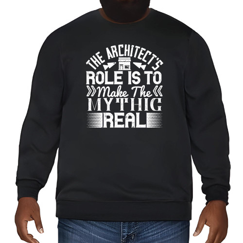 Gift Ideas for Architecture Professionals Key Chain Sweatshirt Pencils Gifts for Architects Navy Black Muticolor Unisex Sweatshirt