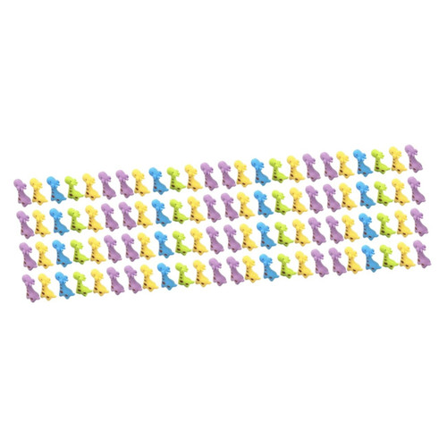 TEHAUX 96 Pcs Animal Eraser Mini Erasers Cute Erasers Pink Erasers Giraffe Stationery Puzzle Erasers Pull Apart Erasers Treasure Decorative Erasers Pencil Pet Primary School Plastic Model