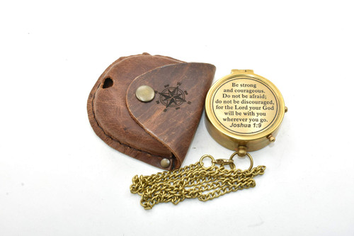 Antique Home Be Strong and Courageous, Do Not Be Afraid Engraved Compass, Joshua 1 9 Engraved Gifts, Confirmation Gift Ideas, Baptism Gifts, Missionary Gifts, Birthday Gifts Antique Home Be Strong and Courageous, Do Not Be Afraid Engraved Compass, Joshua 1 9 Engraved Gifts, Confirmation Gift Ideas, Baptism Gifts, Missionary Gifts, Birthday Gifts