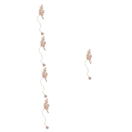 LALAFINA 5pcs Flower Bookmark Cute Bookmarks Decorative Bookmarks Acotar Bulk Bookmarks Floral Bookmarks Book Mark Stationery Bookmarks Reading Page Mark Student Crystal Metal Book Cover