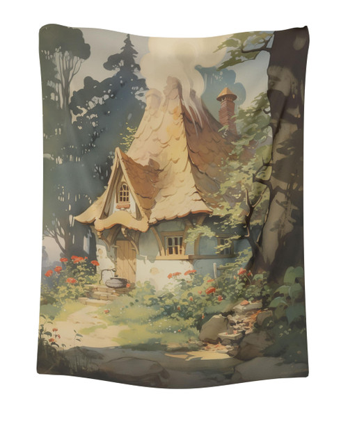 CAPITUNEISKINEPA Cottagecore Lifestyle Blanket Gift Light Blanket Mini Blanket 30" x 40"