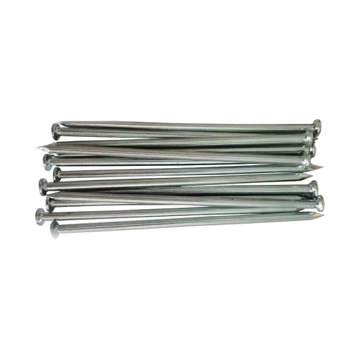 Metal Stakes, 6 Inch 144 Pcs Galvanized Landscape Spikes,Garden Nails for Turf,Weed Barriers,Tent and More