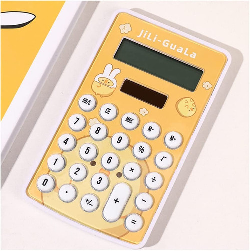 Desk Calculator,Standard Calculator,Mini Scientific Calculator 8-Digit Large-Screen Display Multi-Function Calculator Suitable Accounting Students Multifunction Calculator Gift (Color : Blue)