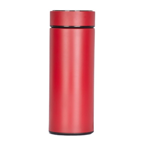 Thermos Cup Intelligent Temperature Insulated Water Cup Double Layer Temperature Controlled Water Cup Business Tea Cup Thermo Cup (Color : Red, Size : A)