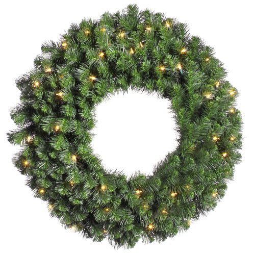 Vickerman 20" Douglas Fir Wreath with 50 Clear Lights