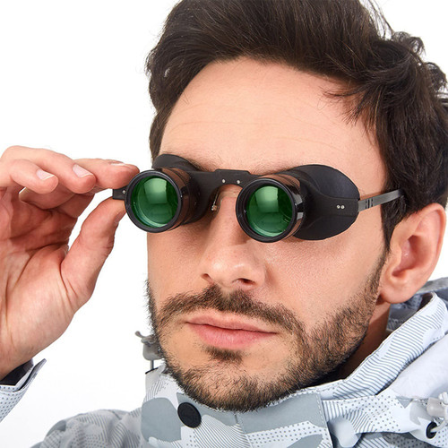Binoculars Glasses for Bird Watching, 10X Zoom High Definition Telescope, Hands-Free Portable Night Vision Eyeglasses Zoom Optics Binocular Glasses for Fishing Bird Watching Travel Sightseeing Binoculars Glasses for Bird Watching, 10X Zoom High Definition Telescope, Hands-Free Portable Night Vision Eyeglasses Zoom Optics Binocular Glasses for Fishing Bird Watching Travel Sightseeing