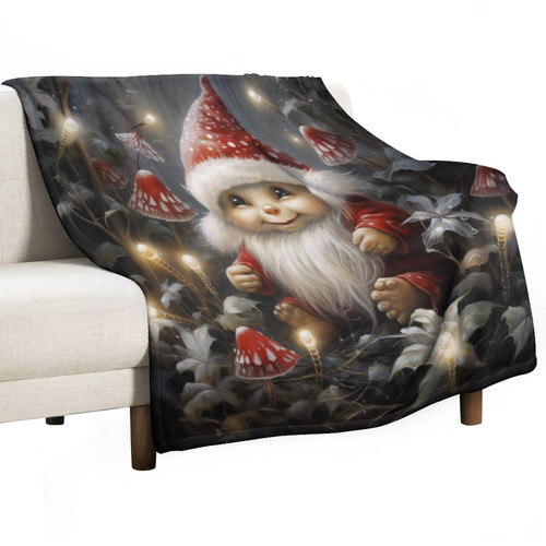 MaSiledy Christmas Gnomes Blanket Xmas Rustic Winter Holiday Throw Blankets 50"x60" Warm Cozy Lightweight Blanket for Bed Couch Chair Sofa Suitable for All Season for Adults Christmas Holiday MaSiledy Christmas Gnomes Blanket Xmas Rustic Winter Holiday Throw Blankets 50"x60" Warm Cozy Lightweight Blanket for Bed Couch Chair Sofa Suitable for All Season for Adults Christmas Holiday