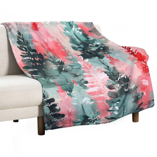 MaSiledy Blanket Colorful Pine Trees and Snowflakes Throw Blanket Rustic Country Holiday Throw Blankets Flannel Blanket for Couch Sofa Bed for Adults Kids Boys Teens Gift Birthday Gift 50"x60" MaSiledy Blanket Colorful Pine Trees and Snowflakes Throw Blanket Rustic Country Holiday Throw Blankets Flannel Blanket for Couch Sofa Bed for Adults Kids Boys Teens Gift Birthday Gift 50"x60"