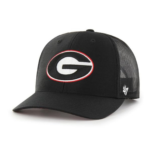 GEORGIA BULLDOGS NCAA LOCAL PRINT '47 TRUCKER OSF / BLACK / A
