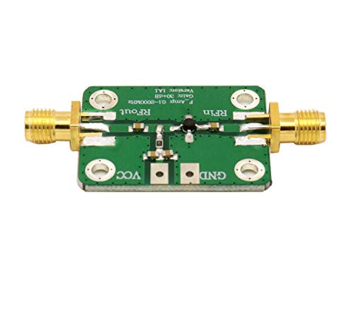 HASSR DC 6V-12V 0.01-2000MHz 2GHz LNA Broadband RF Low Noise Amplifier Module VHF/UHF AMP Board