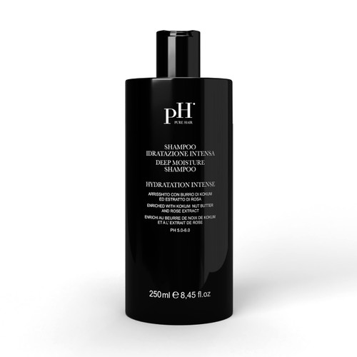 PH Labs Deep Moisture Shampoo - Intense Hydration Shampoo for Dry Hair (8.45 oz)
