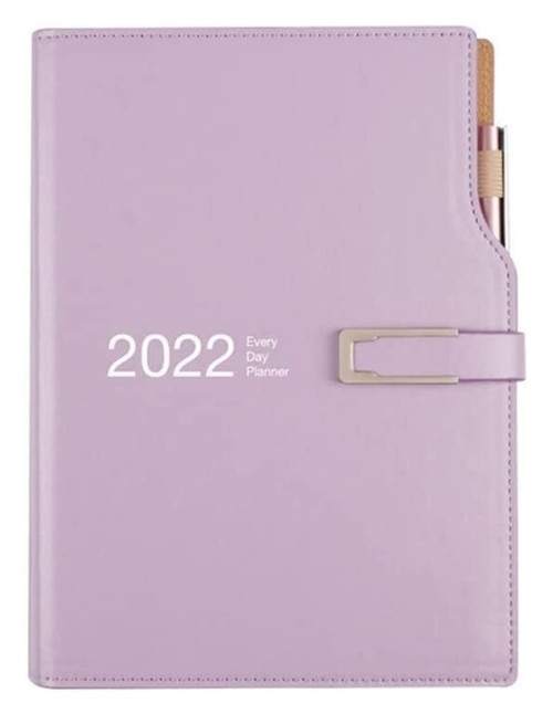 Notebooks 2022 Planner Stationery Organizer A5,A6 Notebook and Journal with Pen Weekly Diary Notepad Sketchbook Daily journals (Color : A, Size : A6)