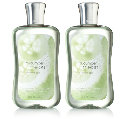 Bath & Body Works Cucumber Melon Shower Gel 10 Oz Set of Two by Bath & Body Works