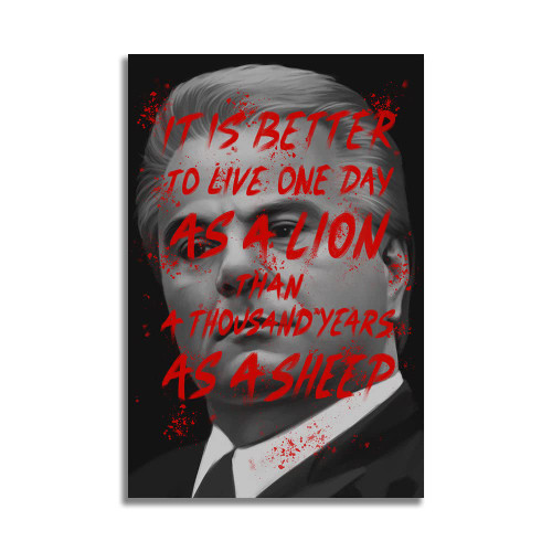 John Gotti Gangster Mob Mafia Art Poster Paper 27x40 inch