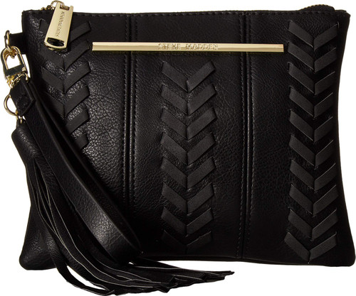 Steve Madden Whipstitch Wallet Black One Size