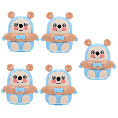 MAGICLULU 5pcs Pencil Sharpener School Plastic Sharpener Rotating Pencil Handheld Sharpener Eyebrow Colored Pencils Sharpener Eyeliner Pencil Small Sharpener Abs Universal Crank Student Use