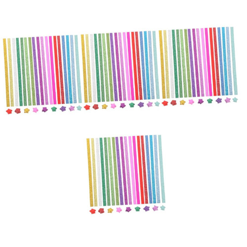 TEHAUX 2880 Sheets Glitter Star Origami Paper Lucky Stars Glitter Folding Origami Glitter Origami Stars Gift Wrapping Paper Diy Origami Paper Cute Paper Arts Handicrafts Commemorate Child TEHAUX 2880 Sheets Glitter Star Origami Paper Lucky Stars Glitter Folding Origami Glitter Origami Stars Gift Wrapping Paper Diy Origami Paper Cute Paper Arts Handicrafts Commemorate Child