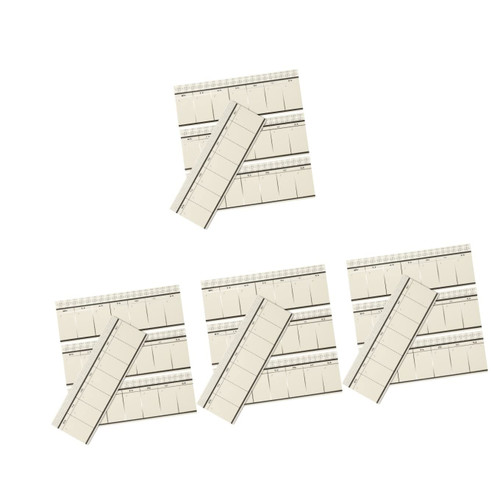 HAPINARY 16 Pcs Weekly Plan Sticky Notes to Do List Writing Note Pads 2023 Daily Planner to-do List 2022 Monthly Planner Journal Diary Planner Weekly Planner Calendar Tearable Student Paper