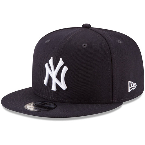 New Era MLB 9FIFTY Basic Adjustable Snapback Hat Cap One Size Fits All (New York Yankees), Multicolor