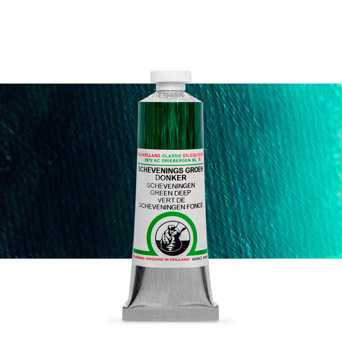 Old Holland Classic Oil Color - Scheveningen Green Deep 40ml Tube 40ml Tube
