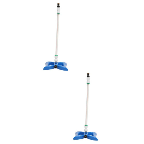 YARNOW 2pcs Automatic Sprinkler Lawn Sprinkler Underground Sprinkler System Gardening Irrigation System Automatic Water Sprinkler Irrigation Sprinklers to Rotate Plant Sprayer Plastic