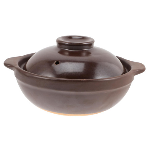RUNROTOO Multipurpose Tool Donabe Pot Hot Pot Casserole Multitools Japanese Donabe Noodle Pot Earthenware Pot Soup Pot Dolsot Milk Pan Casserole Stew Pan Stew Pot Ceramics Clay Necessity