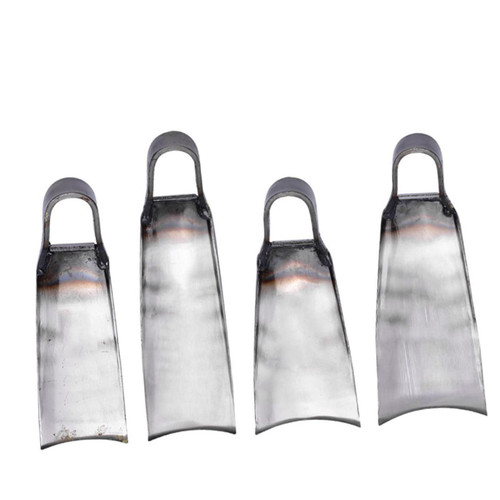 FUNOMOCYA Manual Weeding Tools Weeding Puller grubbing Hoe Forged Hoe Metal Hoe Head Gardening Small Hoe Mini grub Hoe Stainless Steel Hoe Garden Hand Hoe Bamboo Shoots Household