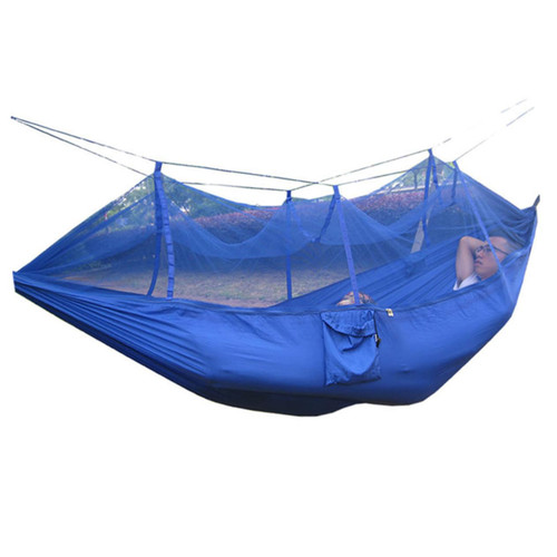 Kisangel Two Person Tent Hammock for Outside Nylon Hammock hammack Outdoor Netting Outdoor Camping Hammock Tent Camping Hammock Netting Double