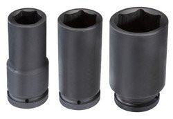 mobarel - 1/2" Drive 6 Point Deep Impact Socket 15mm