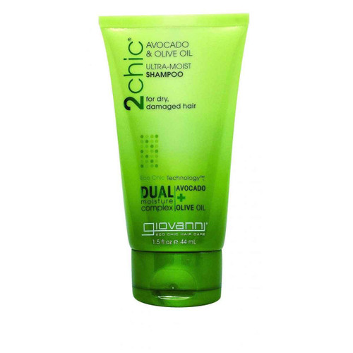 2Chic Ultra-Moist Shampoo Avocado and Olive Oil 1.50 Ounces (Case of 12)