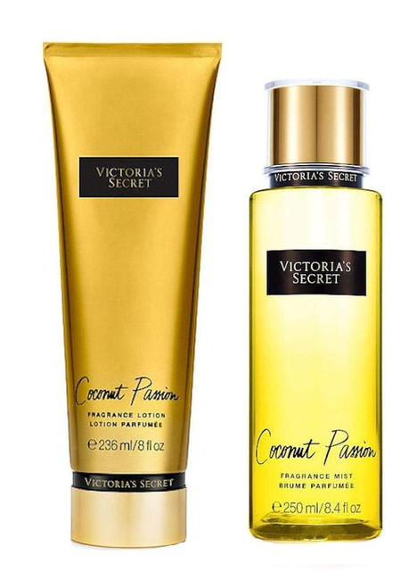 Victoria's Secret Fragrance Body Lotion & Body Mist Set (Coconut Passion)