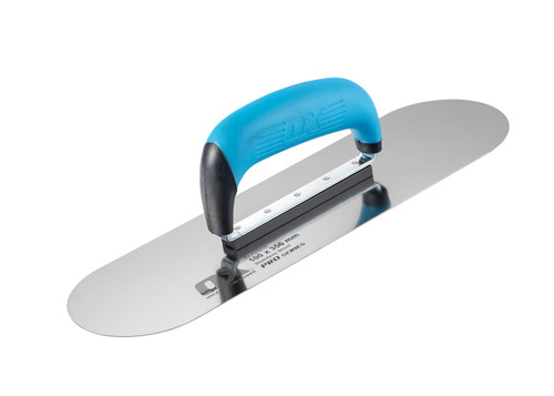 OX Tools OX-P015716 OX Pro 4"x16" Flexible Pool Trowel, Stainless Steel, OX Grip