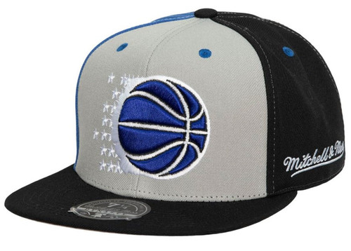 Mitchell & Ness Orlando Magic Tri Cycle Dynasty Side Logo Fitted Size 7 1/4 Hat Cap - Team Colors