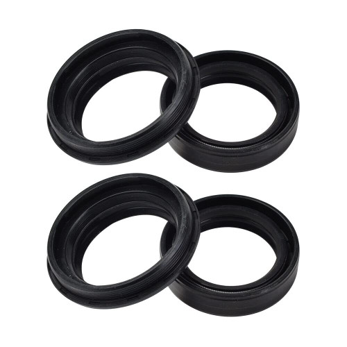 FICHAS 4pcs Fork Oil Dust Seals Kit Set For CRF230F CB900C CB750F CR80R CBR600F