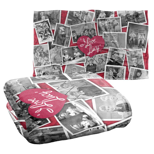 Trevco I Love Lucy Time After Time Silky Touch Super Soft Throw Blanket 36" x 58"