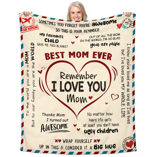 Gifts for Mom - Christmas, Mothers Day, Birthday Gift for Mom from Daughter Son - Present for Mom, Unique Mom Gifts - I Love You Mom, Pregnant, Expecting New Mom Gifts for Women, Throw Blanket 50x60 Gifts for Mom - Christmas, Mothers Day, Birthday Gift for Mom from Daughter Son - Present for Mom, Unique Mom Gifts - I Love You Mom, Pregnant, Expecting New Mom Gifts for Women, Throw Blanket 50x60