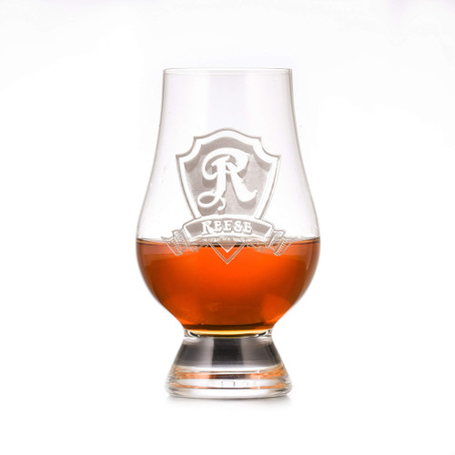 Glencairn Scotch Whisky Glass Engraved