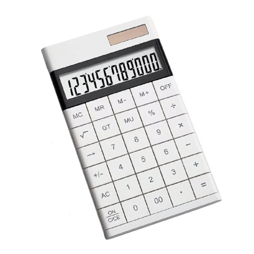 PAASHE Calculator 12-bit LCD Scientific Calculator Solar Handheld Basic Office Calculators Business Functions Desktop Calculators Modern Design Calculators Fast Accurate