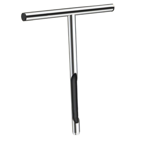 Happyyami Tools Metal Soil Sample Probe Soil Sampling Supplies T Tubular Soil Probe Soil Probes for Soil Testing Soil Sampler Tool Hand Soil Probe Soil Sampler Probe Stainless Steel Handle