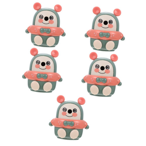 STOBOK 5pcs Pencil Sharpener Colored Pencils Sharpener Cartoon Pencil Cartoon Sharpener Eyeliner Sharpener Pencil Sharping Tool Animal Enter The Pen Stainless Steel to Rotate