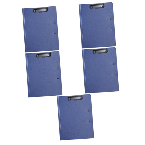 STOBOK 5pcs A4 Folder Clip Paper Clipboard Writing Clipboards A4 Clip Board Office Clipboard Portable File Board Classroom Clipboards Office Document Clips Pp Student Writing Board Pocket