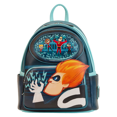 Loungefly Disney Pixar Moments Incredibles Syndrome Mini Backpack Loungefly Disney Pixar Moments Incredibles Syndrome Mini Backpack