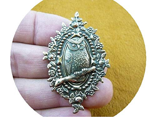 Owl Screech I Love Watching Owls Perched Brass Pin Brooch Pendant Sparkling Rhinestone Women Brooch Crystal Pin Vintage Brooch Pin for Women Costume Accessory Owl Screech I Love Watching Owls Perched Brass Pin Brooch Pendant Sparkling Rhinestone Women Brooch Crystal Pin Vintage Brooch Pin for Women Costume Accessory