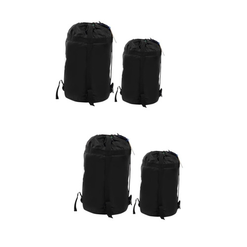 Sosoport 4 Pcs Bag for Hiking Backpack Organizer Insert Bag for Adults Camping Sleeping Bags Sleeping Bag for Camping Nylon Bag Backpack Organizer Pouch Outdoor Storage Bag Travel