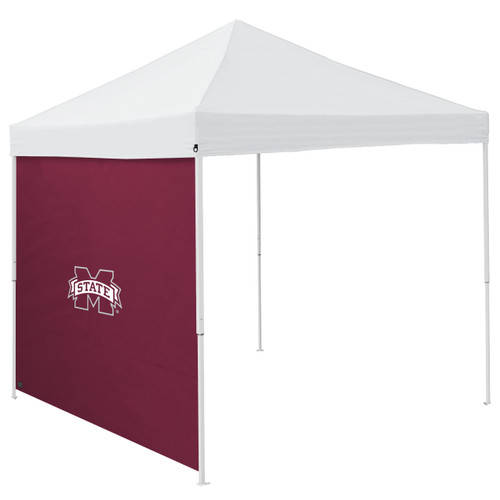 Logo Brands NCAA Mississippi State Unisex 9 x 9 Side Panel, One Size, Team Color,Maroon